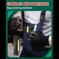 Outdoor-Tools-Tool-Gifts-for-Men-Him-Dad-Husband-Rechargeable-LED-Work-Light-BBQ-Grill-with-Magnetic-Base-Hook-360-Rotate-Mechanic-Flashlight-Mens-Easter-Birthda-9