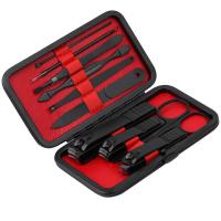 Personal-Care-and-Health-Manicure-Set-Nail-Clippers-Kit-Professional-Stainless-Steel-Nail-Care-Tools-with-Leather-Travel-Case-10-in-1-Black-2