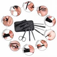 Personal-Care-and-Health-Manicure-Set-Nail-Clippers-Kit-Professional-Stainless-Steel-Nail-Care-Tools-with-Leather-Travel-Case-10-in-1-Black-6