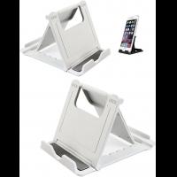 Cell Phone Stand, Angle Height Adjustable Cell Phone Holder iPad 10 gen ipad A16 iphone stand holder de color white