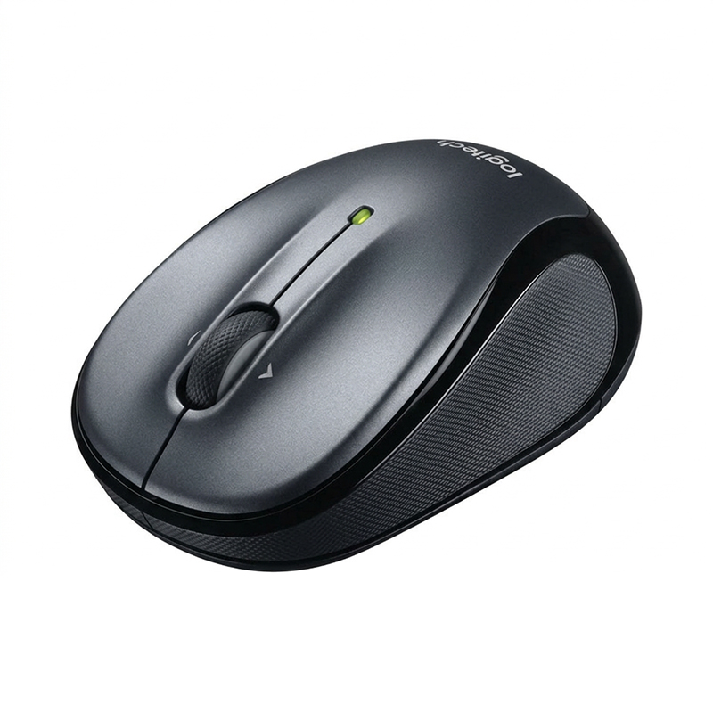 Logitech M325s Wireless Optical Mouse - Dark Silver (910-006814)