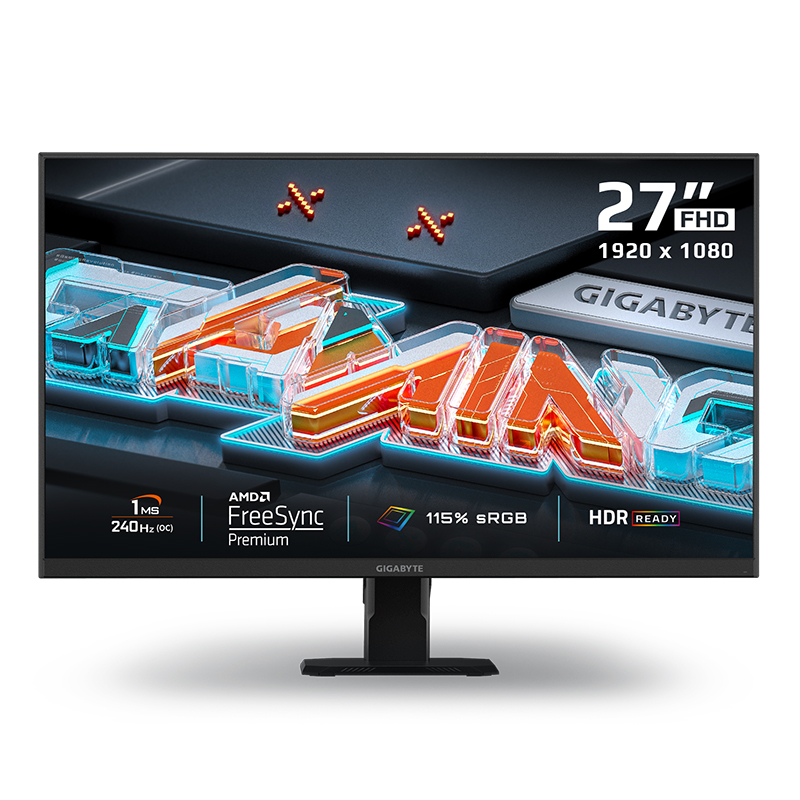 Gigabyte 27in FHD 240Hz SS IPS Edge Gaming Monitor (GS27F2)