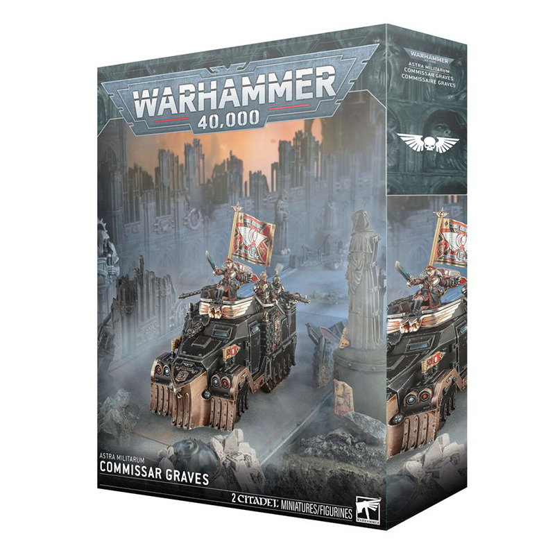 Games Workshop 47-58 Astra Militarum: Commissar Graves (99120105140)