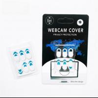 Webcam Cover Slide, Ultra-Thin Camera Privacy Cover for Laptop, MacBook, Tablet, PC and Smartphone, White (6 Pack)