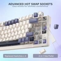Keyboards-RK-ROYAL-KLUDGE-L98-Wireless-Mechanical-Keyboard-w-Left-Handed-Southpaw-Design-Numpad-Hot-Swappable-Knob-Tri-Mode-95-Keyboard-2