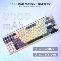 Keyboards-RK-ROYAL-KLUDGE-L98-Wireless-Mechanical-Keyboard-w-Left-Handed-Southpaw-Design-Numpad-Hot-Swappable-Knob-Tri-Mode-95-Keyboard-BT-2-4G-USB-C-8