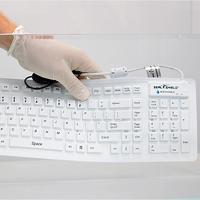 Keyboards-Seal-Shield-Seal-Flex-Silicone-Flexible-Waterproof-Wired-Membrane-Keyboard-with-Quick-Connect-USB-Cable-White-SSWF106-2