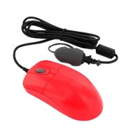 Seal Shield Seal Storm Waterproof Wired Optical Mouse - Red (STM042RED)