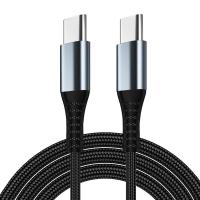 100W USB C to USB C Cable 2M USBC to USBC PD Fast Charging Type C Charger Cable for iPhone 17 Pro Max, MacBook Pro, iPad, Dell, Matebook