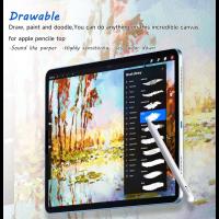 iPad-Accessories-2-pcs-Screen-Protector-for-iPad-A16-2025-11th-10th-2022-Generation-11-inch-10-9-paper-Film-Guard-Clear-keyboard-ipad-pencil-pen-Stylus-5