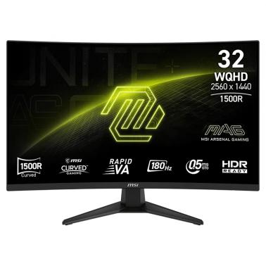 MSI MAG 321CQF E18 32" WQHD 180Hz Curved Gaming Monitor