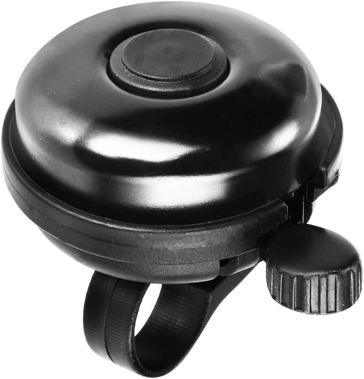 Classic Bike Bell, Aluminium Bicycle Bell, Loud and Clear Sound, Easy-to-Fit Handlebar Bell for Adults and Kids