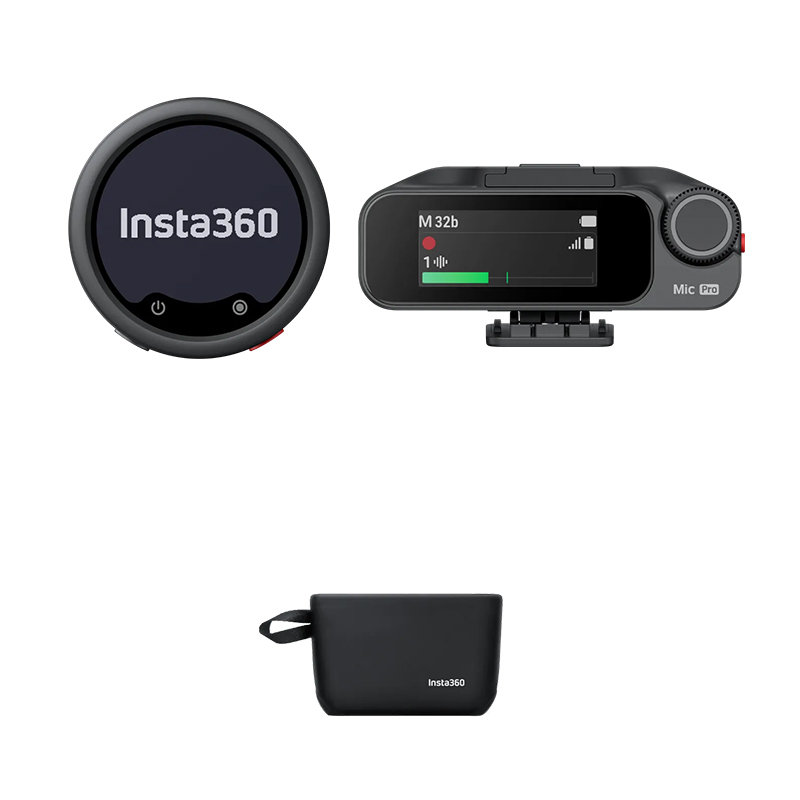 Insta360 Mic PRO Transmitter with Receiver - 1TX+1RX (MICPRO02)