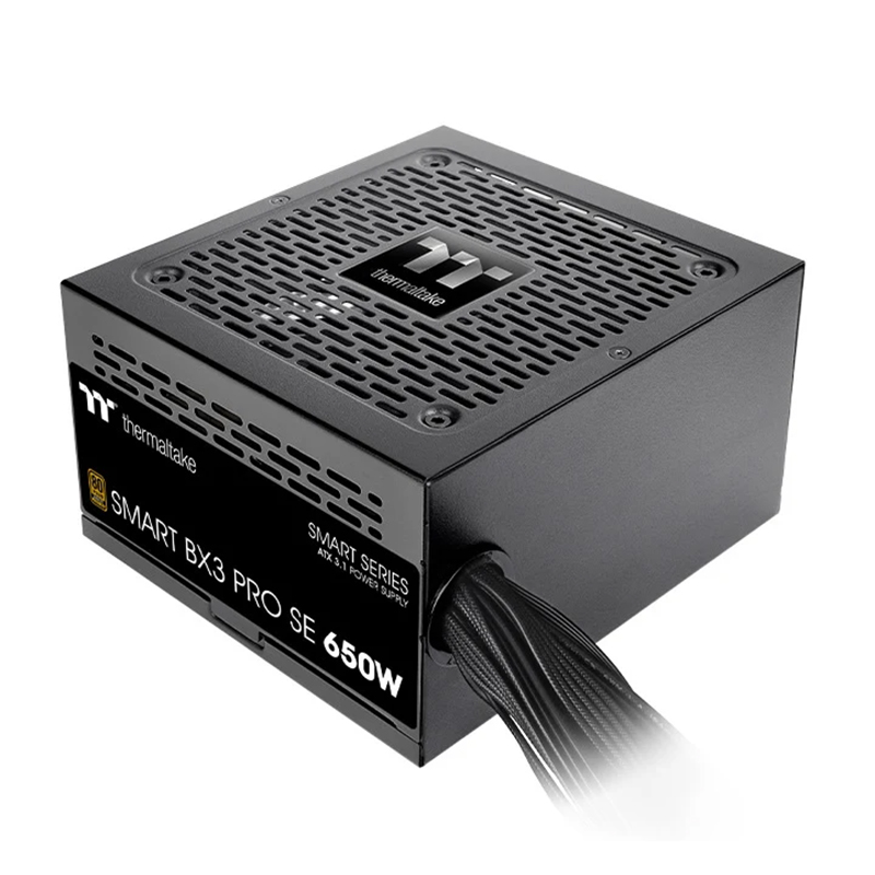 Thermaltake 650W Smart BX3 Pro SE 80+ Bronze Non-Modular PCIe Gen 5.1 ATX 3.1 Power Supply (PS-SPD-0650NNSABA-7)