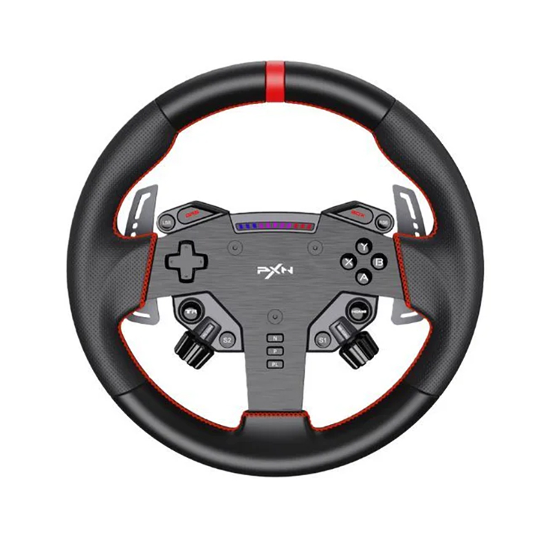 PXN W AS 280mm Steering Wheel - Black (PXN-W-AS)