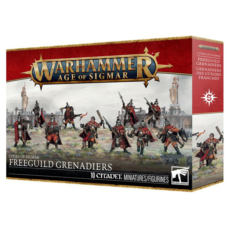 Games Workshop 86-54 Cities of Sigmar: Freeguild Grenadiers (99120202074)