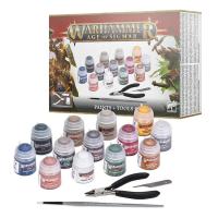 Games Workshop 80-17 Age of Sigmar Paints + Tools Set (52170299004)