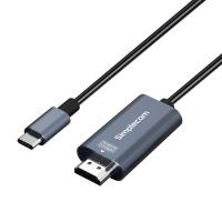 Simplecom USB-C Type-C to HDMI 2.0 HDCP 4K@60Hz Cable - 2m (DA322)