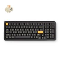 MCHOSE K99 V3 Hot-Swap RGB Tri-Mode 8K Wireless Black Gold Mechanical Keyboard - Icy Creamsicle Switch (KBMCK99V37)