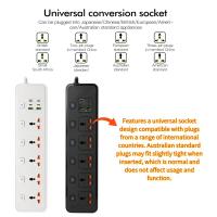 Powerboards-and-Adapters-Power-Board-Individual-Switches-1-8M-Power-Strip-with-5-International-Universal-AC-Socket-Holes-6-USB-Fast-Charging-for-Home-Office-White-34