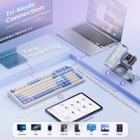 Tri-Mode-Gaming-Keyboard-Bluetooth-2-4GHz-USB-C-99-Key-Gaming-Keyboard-Number-Pad-RGB-Backlit-Media-Knob-Custom-Mechanical-Feel-Computer-Keyboards-22
