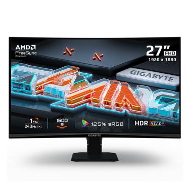 Gigabyte 27in FHD VA 240Hz Adaptive Sync Curved Gaming Monitor (GS27FC2)