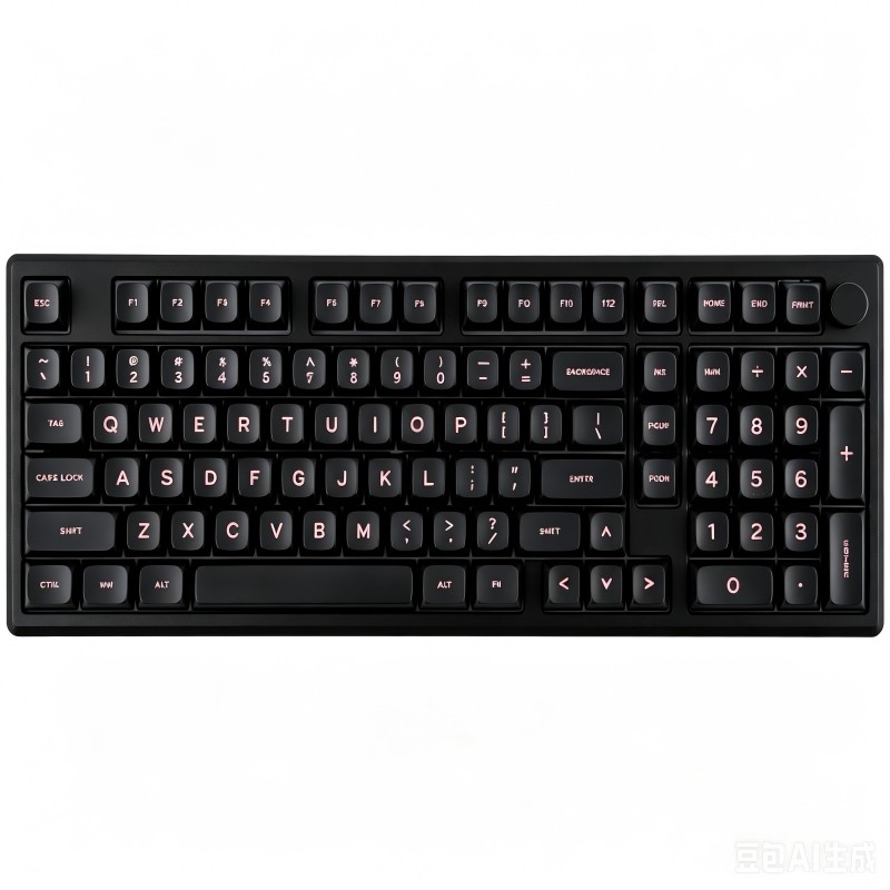 EPOMAKER Galaxy100 Gaming Keyboard, Aluminum Mechanical Keyboard with Numpad, USB-C/BT5.0/2.4Ghz Programmable Keyboard (Black, Marble White Switch)