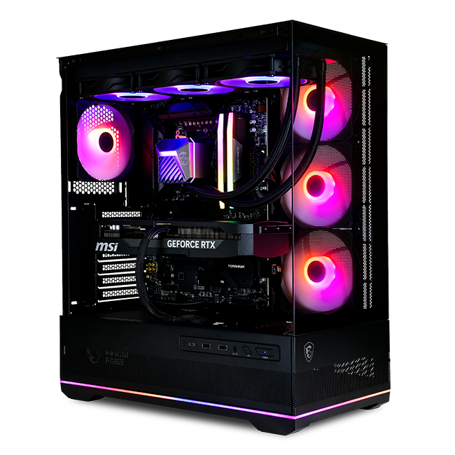 G7 Ryzen 7 7800X3D GeForce RTX 5080 Gaming PC - Powered by MSI 61035