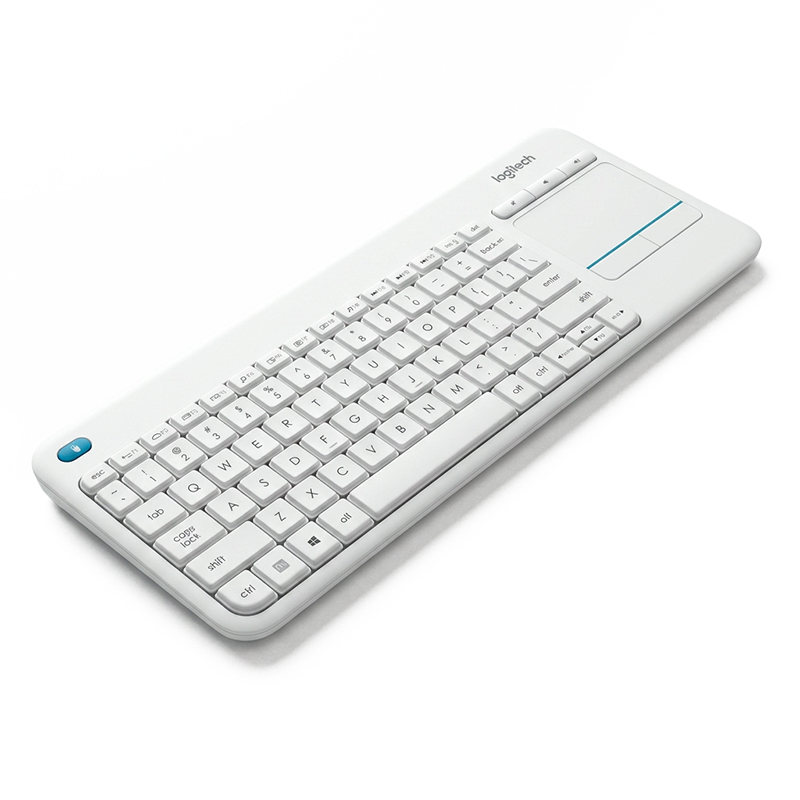 Logitech K400 Plus Wireless Touch Keyboard - White (920-007166)