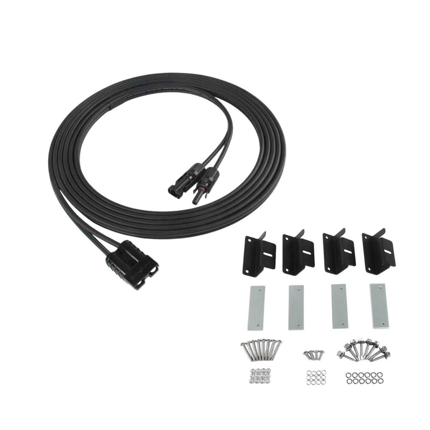 Fixed Solar Panel Mounting & Wiring Kit