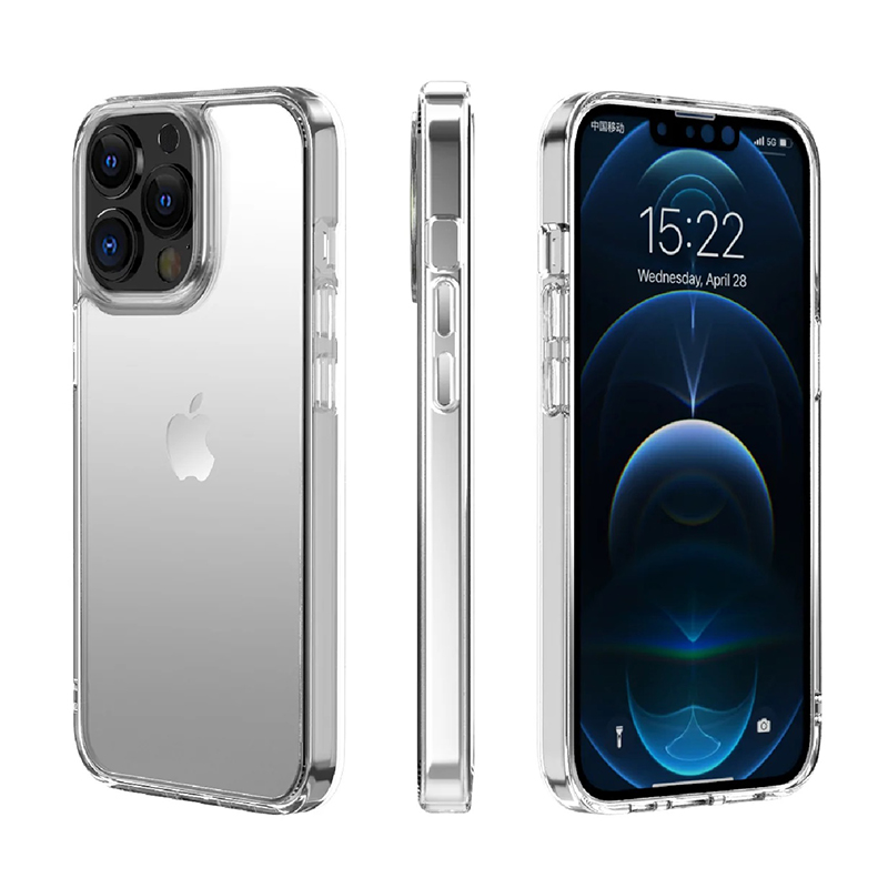 Phonix Apple iPhone 13 Pro Lightweight Clear Rock Shockproof Case (CJK136PC)