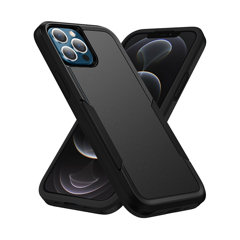 Phonix Rugged Apple iPhone 12 Pro Max Armor Light Case - Black (CBALC127B)