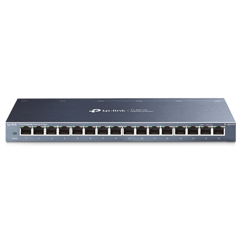 TP-Link 16-Port Gigabit Desktop Switch - UN/2.0 (TL-SG116 UN/2.0)