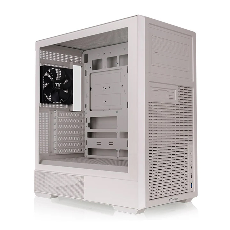 Thermaltake Retro 360 TG Mid Tower ATX Case - Beige (CA-11Q-00MQWN-00)