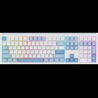 EPOMAKER TH108 Full Size Mechanical Keyboard, Wireless Gaming Keyboard, 108 Keys, Hot Swap, Custom Driver, RGB(Blue White, Creamy Jade)