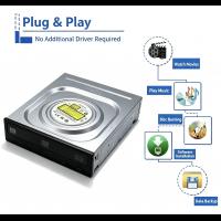 Internal Desktop DVD-RW Optical Drive | 5.25 Inch SATA DVD Burner & Disc Player
