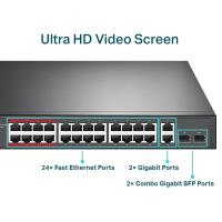 Switches-and-Sockets-TP-Link-24-Port-10-100Mbps-2-Port-Gigabit-Unmanaged-PoE-Switch-UN-5-40-TL-SL1226P-UN-5-40-5