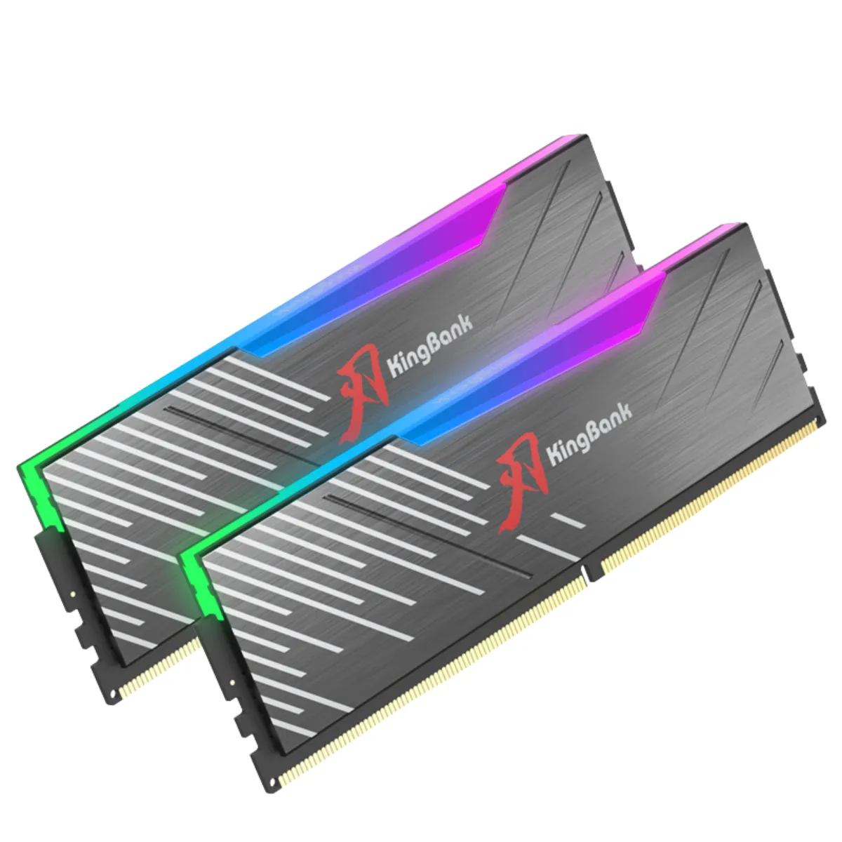 KingBank KRRB DDR5 6000MHz 32GB (2X16GB) Hynix CL36 Black RGB XMP