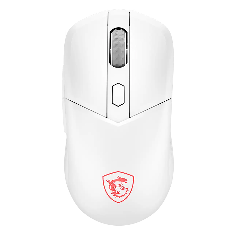 MSI Versa 300 RGB Wireless 8K Gaming Mouse - White (VERSA 300 WIRELESS WHITE 8K)