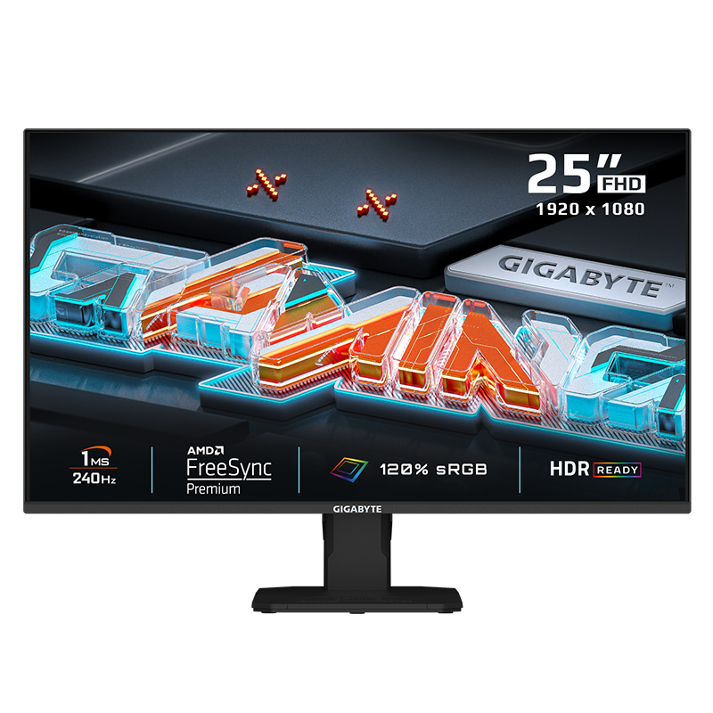Gigabyte 24.5in FHD 240Hz SS IPS Edge Gaming Monitor (GS25F2A)