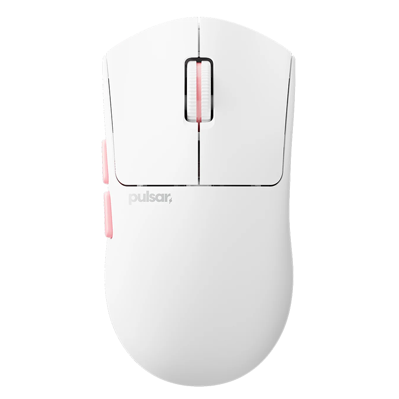 Pulsar Pro Series Jinggg-X 8K Medium Wireless Gaming Mouse - White (PSPJGX21)