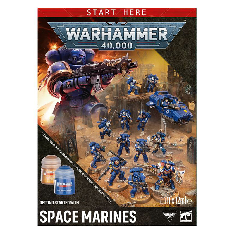 Games Workshop 60-52 Getting Started with Space Marines (60170101003)
