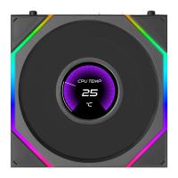 120mm-Case-Fans-Lian-Li-Uni-Fan-TL-1-8in-LCD-Flex-2-4GHz-Wireless-120mm-Reverse-Blade-ARGB-Fan-Black-12RTLLCD1F1B-10