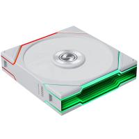 120mm-Case-Fans-Lian-Li-Uni-Fan-TL-Flex-2-4GHz-Wireless-120mm-Reverse-Blade-ARGB-Fan-White-12RTL1F1W-1