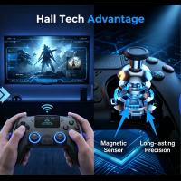 Controllers-Game-controller-with-screen-compatible-with-Android-PS4-iOS-Switch-computer-multi-function-wireless-game-controller-22