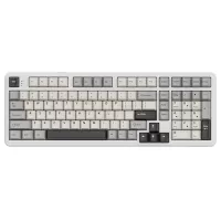 Keyboards-AttackShark-X98-102Keys-Tri-mode-Gasket-mounted-Wireless-Mechanical-Keyboard-White-3