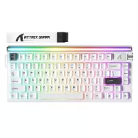 Keyboards-Attackshark-R85HE-Trigger-Keyboard-Magnetic-Switch-with-Custom-Lightbox-White-3