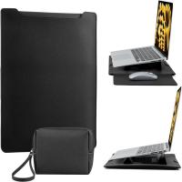 Laptop-Carry-Bags-13-14-Inch-Waterproof-PU-Leather-Laptop-Sleeve-with-Stand-Protective-Case-for-MacBook-Air-Pro-iPad-HP-Dell-Surface-Laptops-Black-7