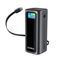 Choetech PowerLeap 20000mAh 130W Built-in USB-C Cable TFT Display Fast Charging Laptop Power Bank (CTB815CCGY)