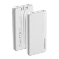 Rockrose PowerLink 10 Nova 10000mAh 20W Quick Charge Power Bank - White (RRPB85W)